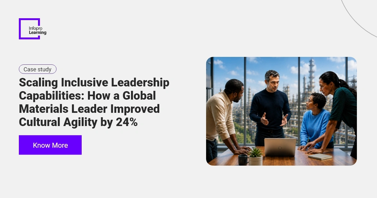 Inclusive Leadership Case Study | Driving 24% Cultural Agility Improvement
